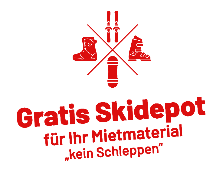 Free ski storage for your rental gear – no carrying